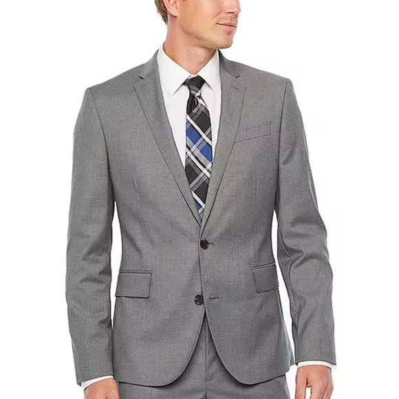 Gray Suit Coat Jf Ferrar Slim Fit Suit Jcpenney Suits J Ferrar